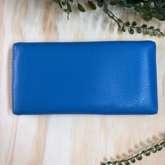 Michael Kors Blue Wallet - Picture 2 of 13